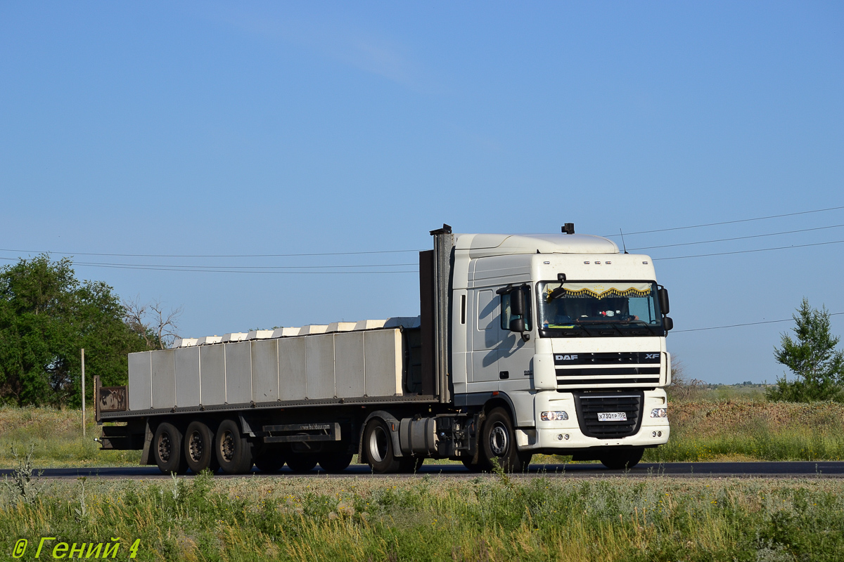 Московская область, № Х 730 ТР 750 — DAF XF105 FT