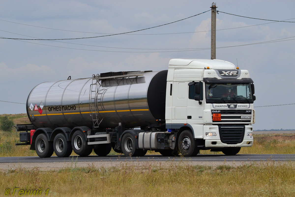 Татарстан, № А 040 ТН 116 — DAF XF105 FT