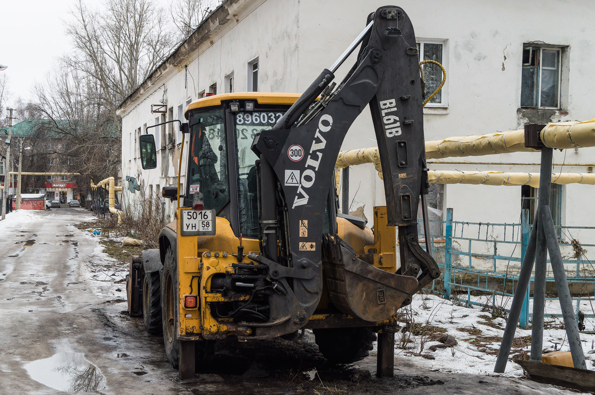 Пензенская область, № 5016 УН 58 — Volvo BL61B