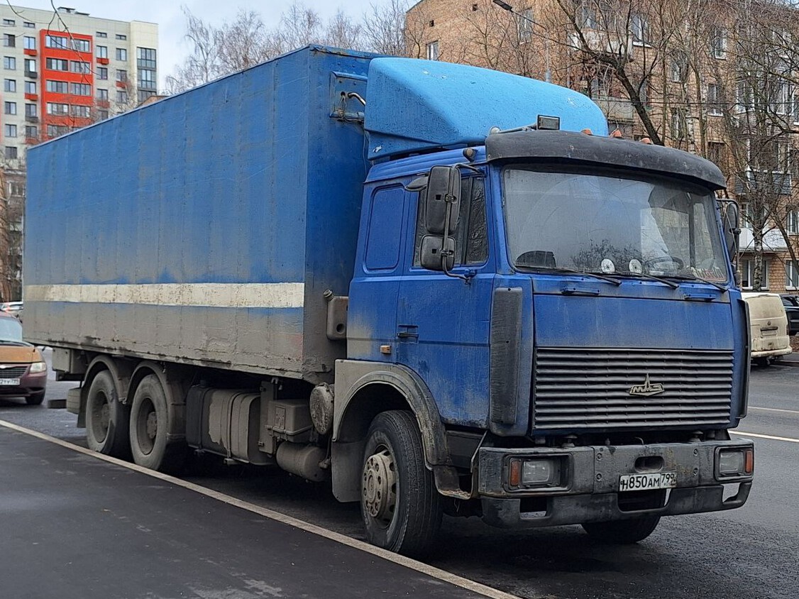 Москва, № Н 850 АМ 799 — МАЗ-630308 Москва, № Н 850 АМ 799 — МАЗ-630308