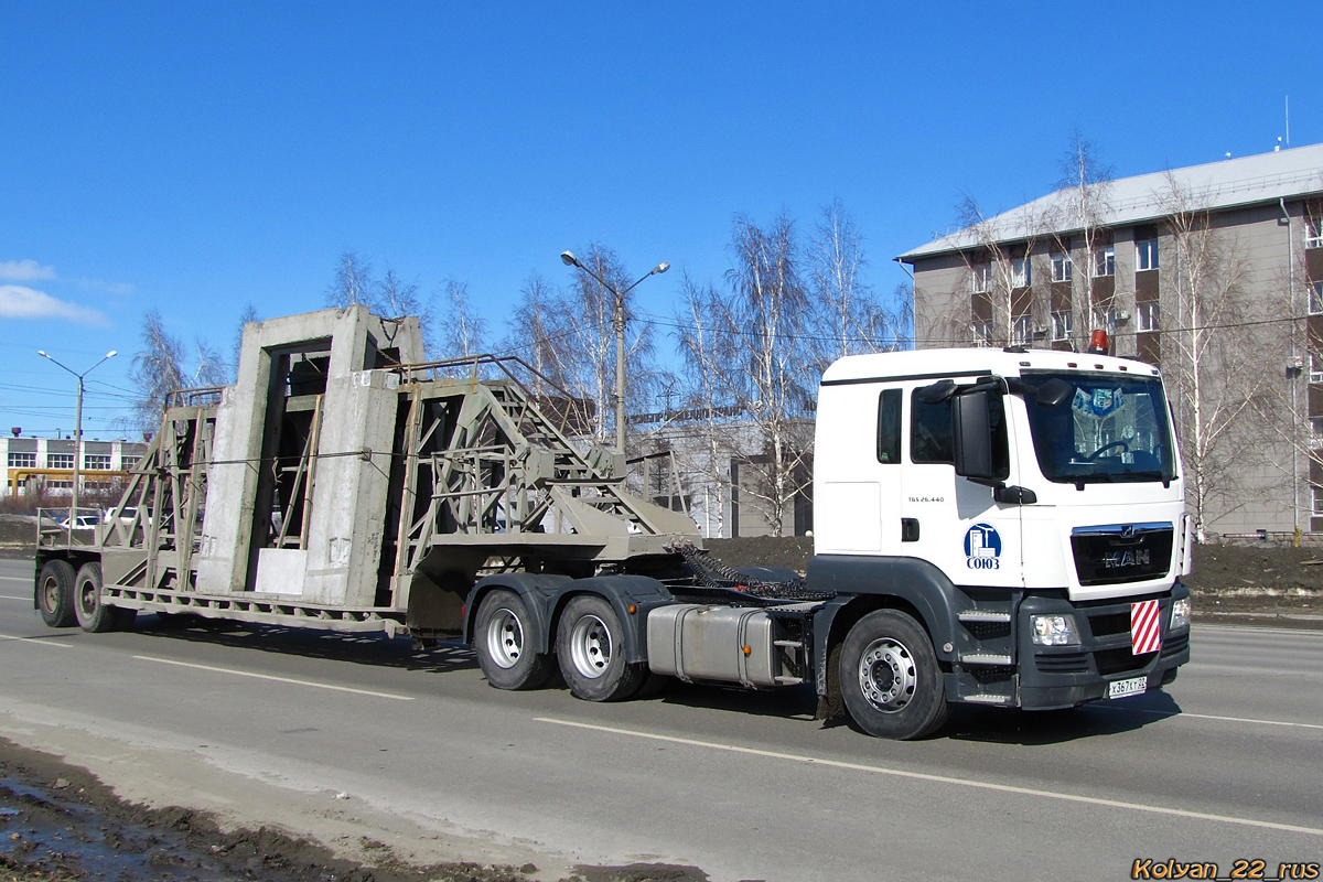 Алтайский край, № Х 367 ХТ 22 — MAN TGS ('2007) 26.440 Алтайский край, № Х 367 ХТ 22 — MAN TGS ('2007) 26.440