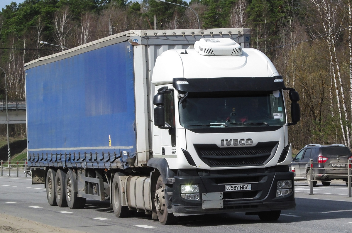 Узбекистан, № 80 587 MBA — IVECO Stralis ('2012) 400