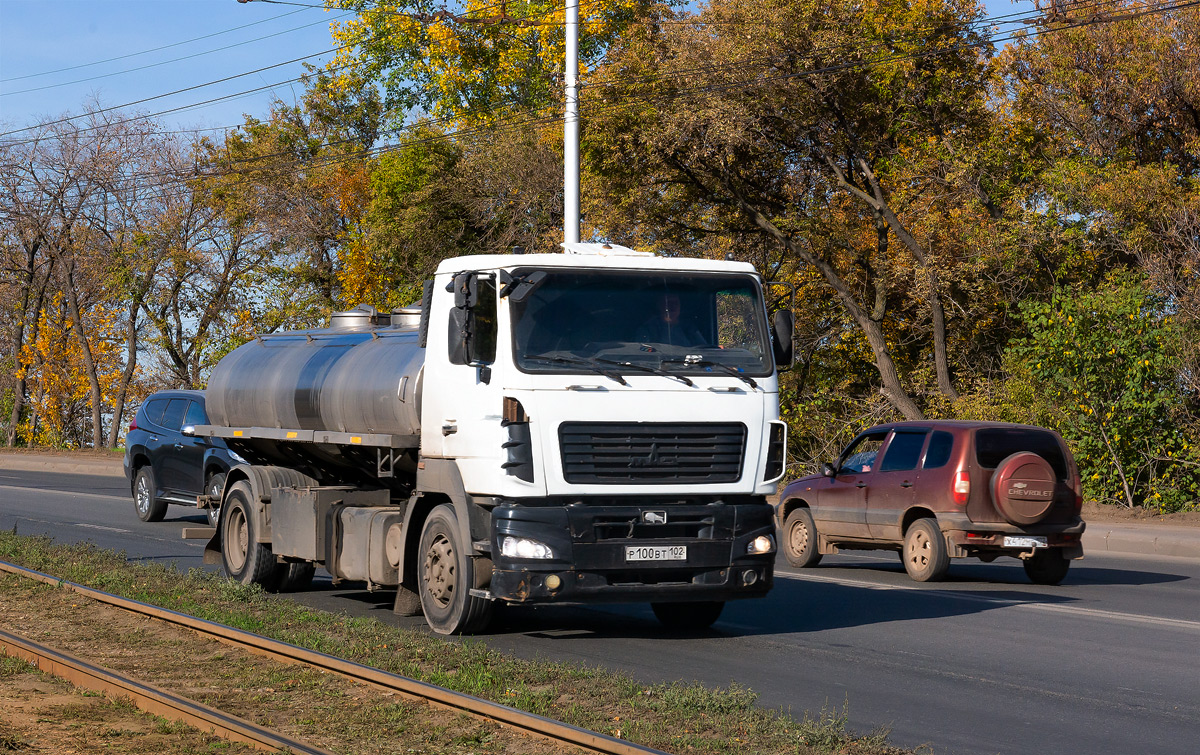 Башкортостан, № Р 100 ВТ 102 — МАЗ-5340B3