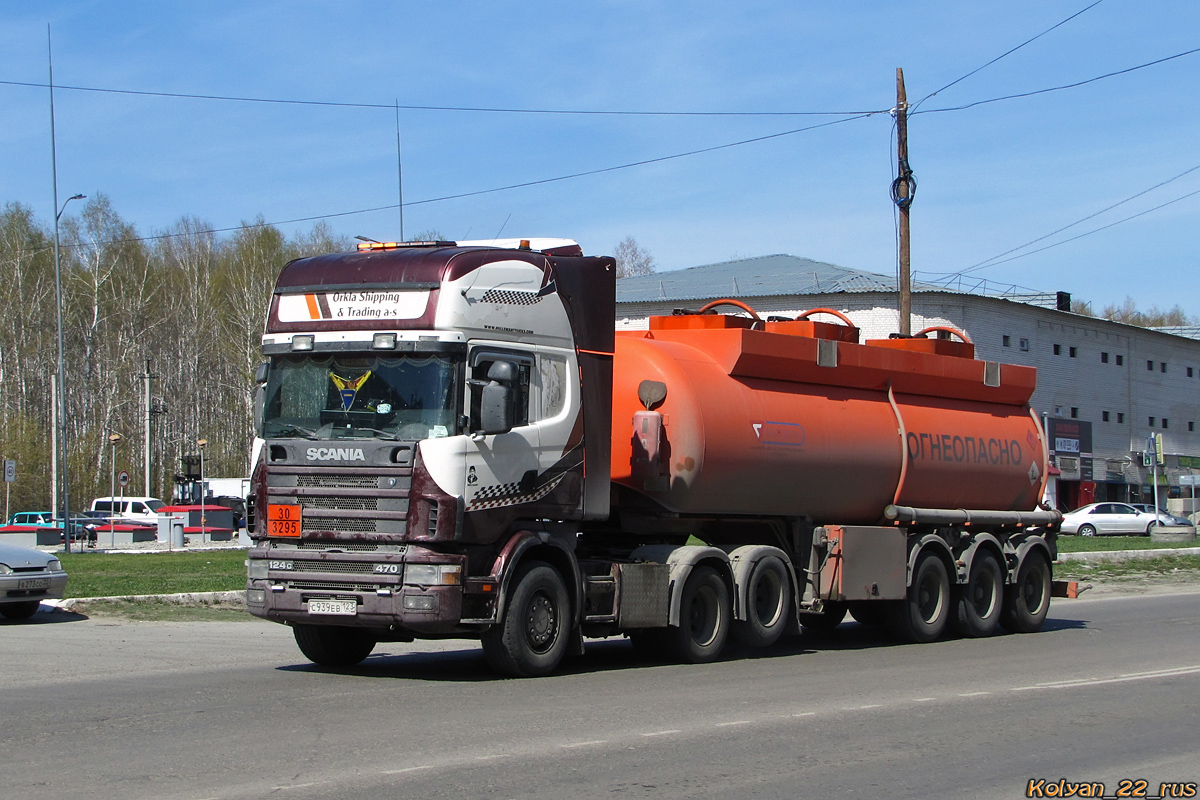 Краснодарский край, № С 939 ЕВ 123 — Scania ('1996) R124G