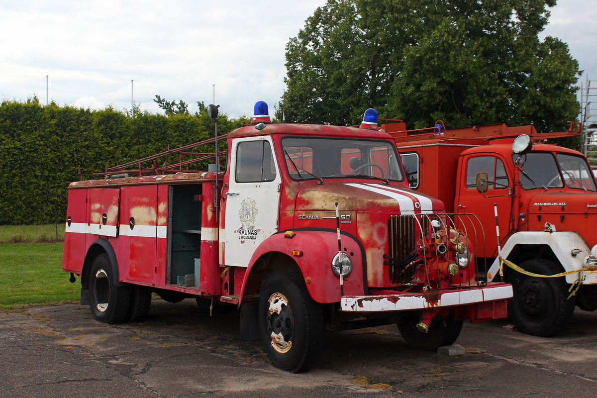 Литва, № (LT) U/N 0122 — Scania-Vabis (общая модель); Литва — Автомобили без номеров