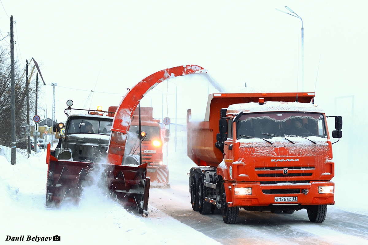 Ненецкий автономный округ, № А 126 ВС 83 — КамАЗ-65115-L4(19); Ненецкий автономный округ — Разные фотографии