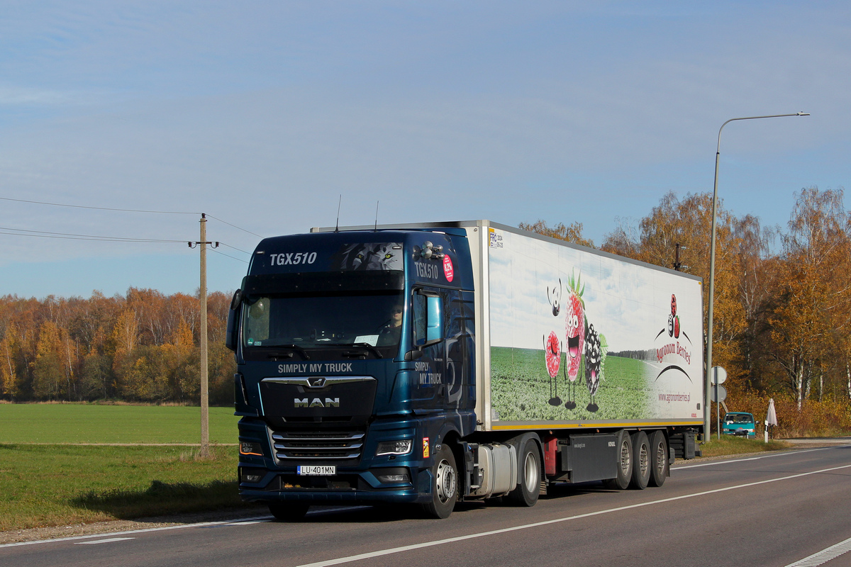 Польша, № LU 401MN — MAN TGX ('2020) 18.510