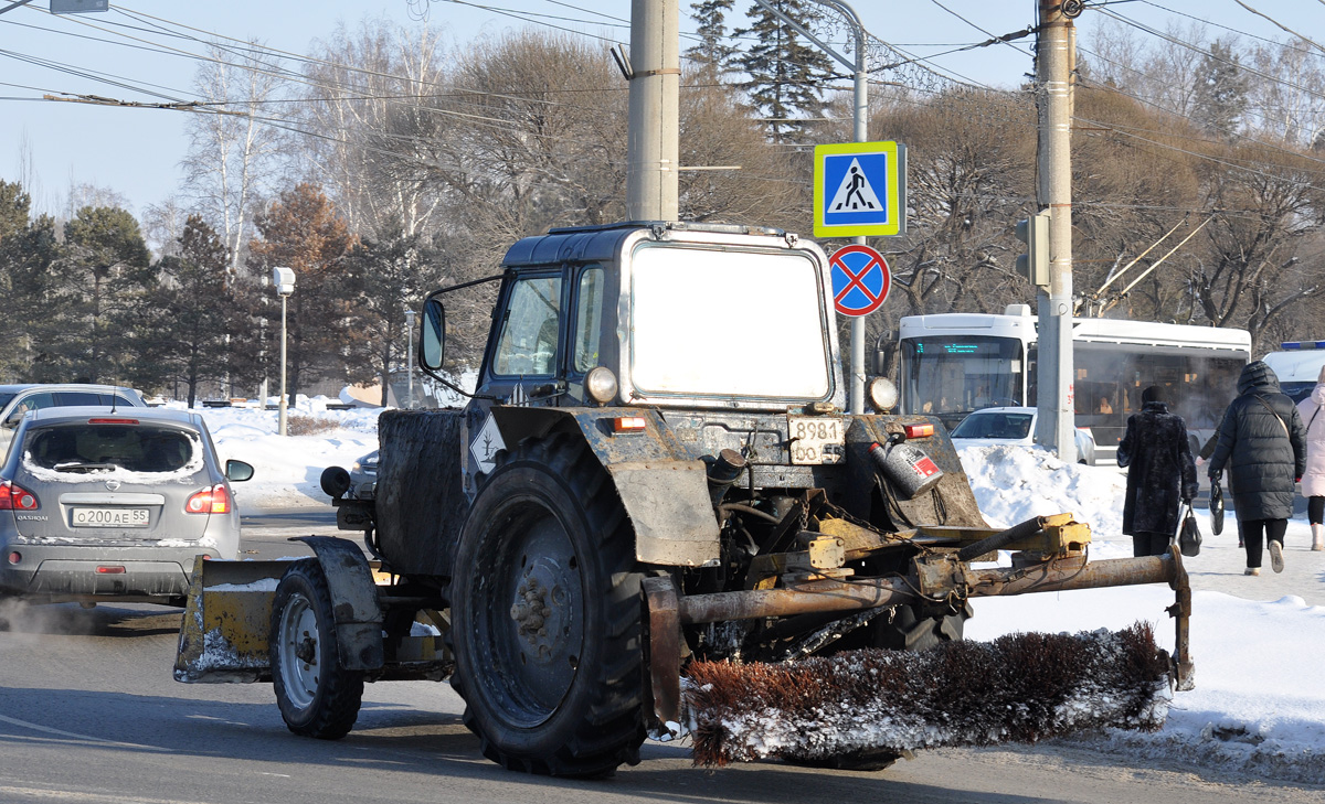 Омская область, № 8981 ОО 55 — МТЗ-80 (общая модель) Омская область, № 8981 ОО 55 — МТЗ-80 (общая модель)