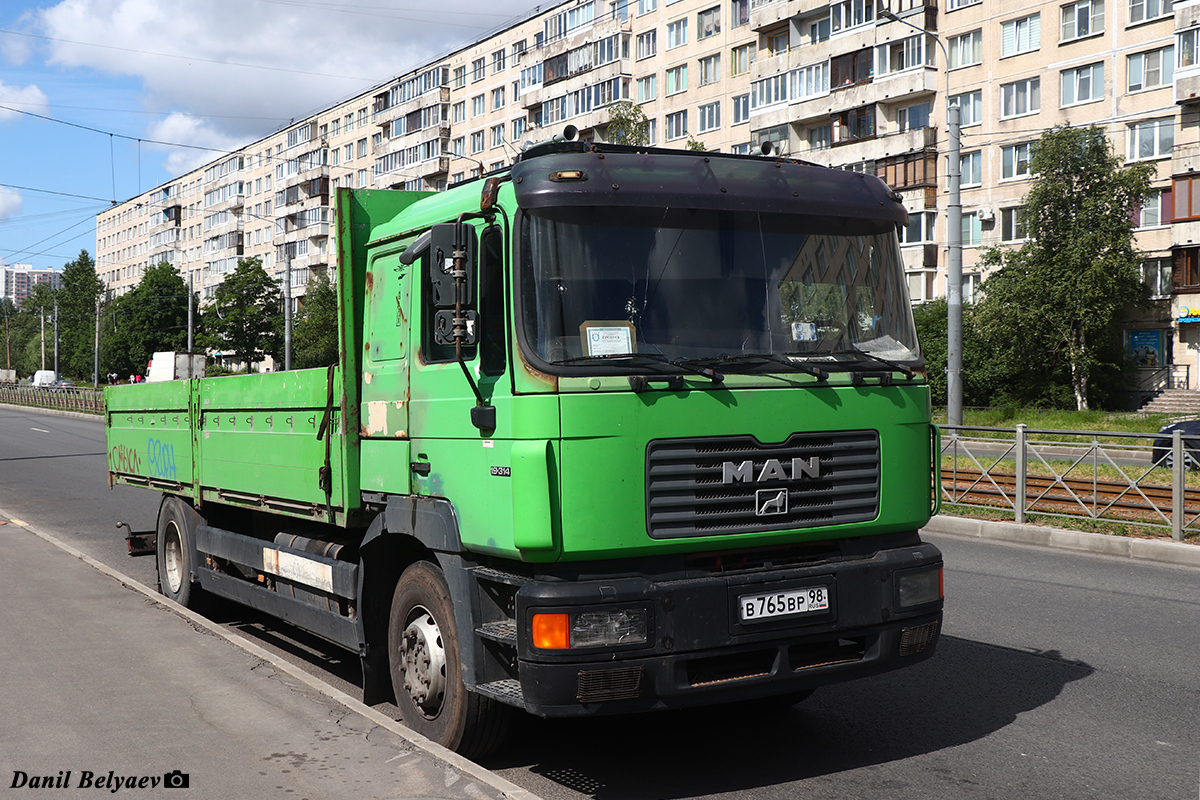 Санкт-Петербург, № В 765 ВР 98 — MAN F2000 19.xxx (общая)