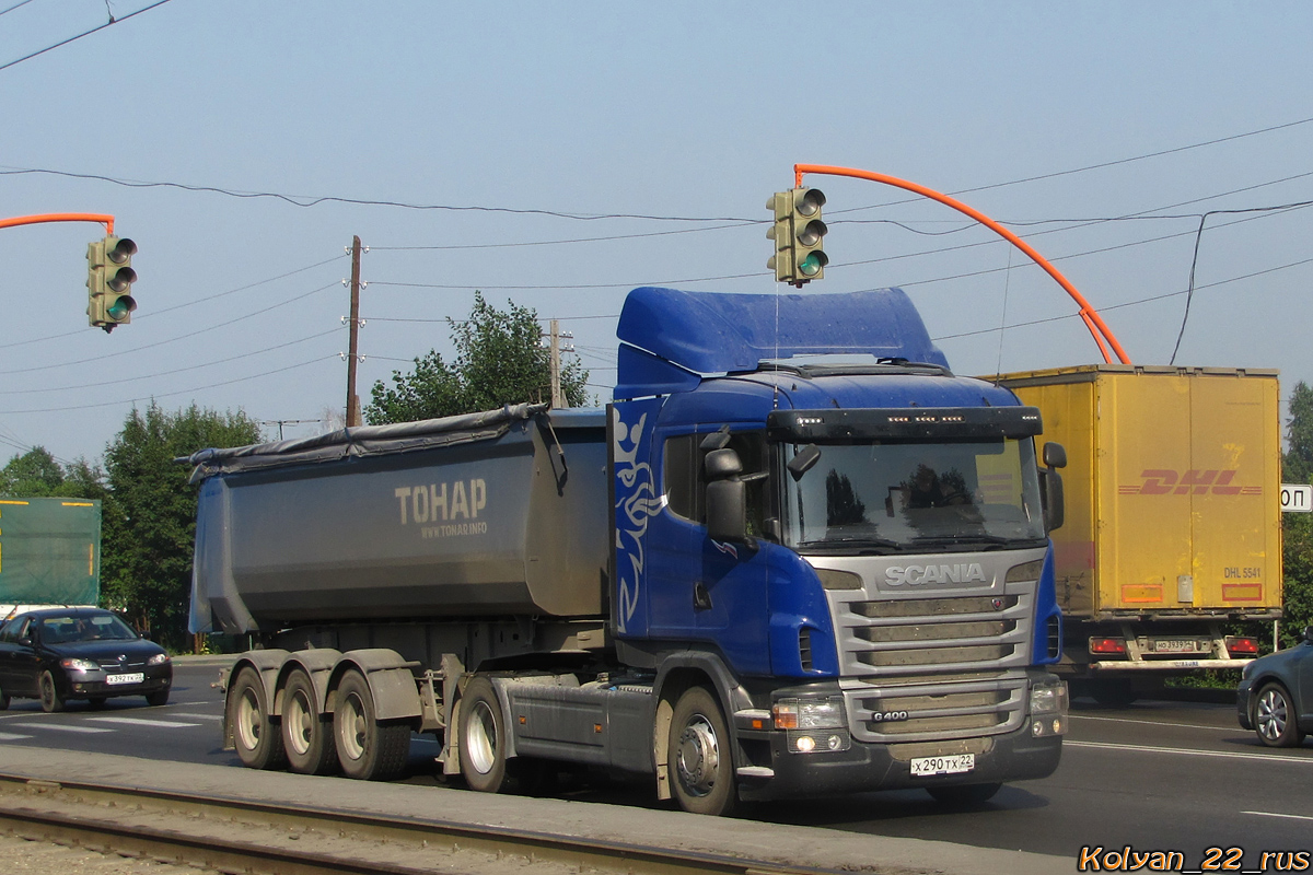 Алтайский край, № Х 290 ТХ 22 — Scania ('2009) G400