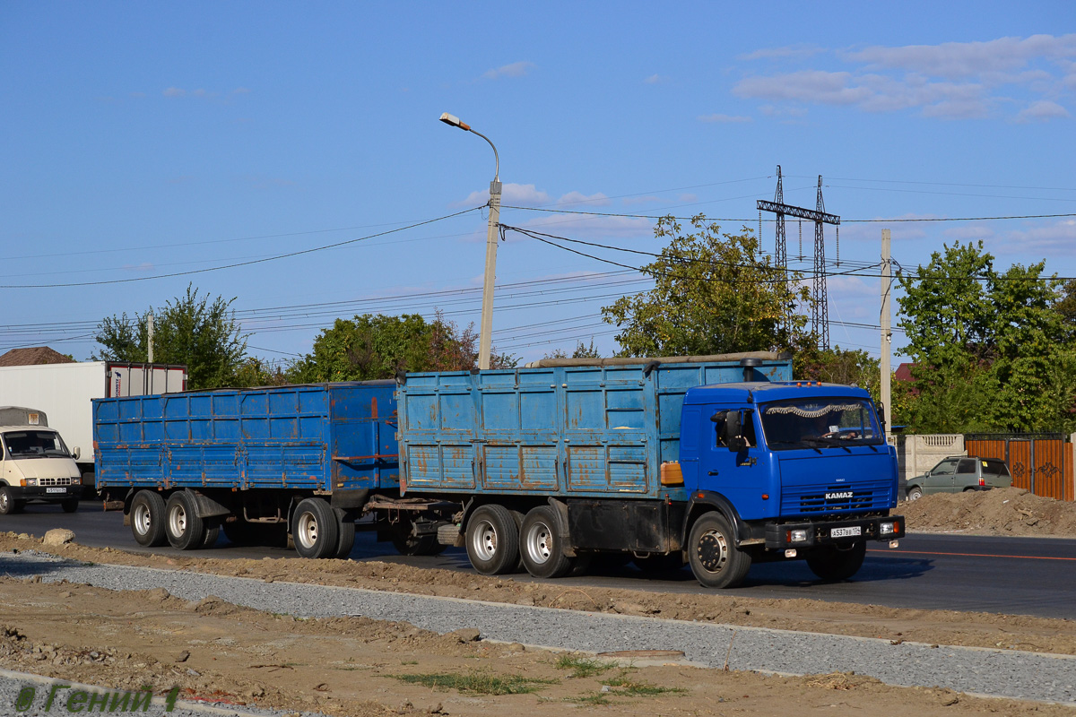 Волгоградская область, № А 537 ВВ 134 — КамАЗ-53215-13 [53215N]