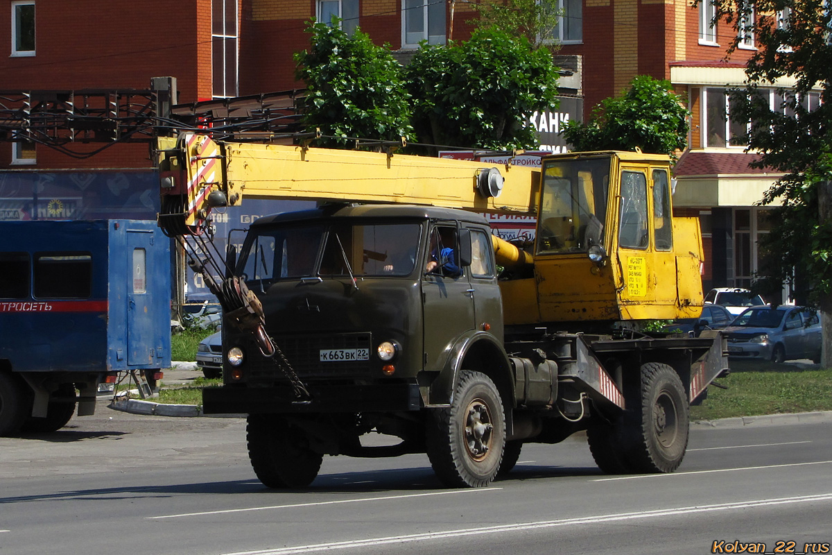 Алтайский край, № К 663 ВК 22 — МАЗ-5334