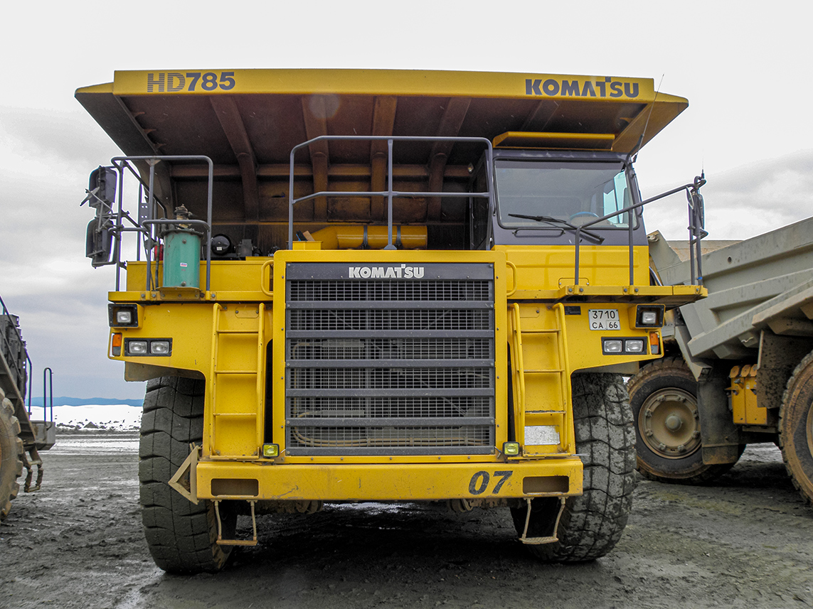 Свердловская область, № 07 — Komatsu HD785-5