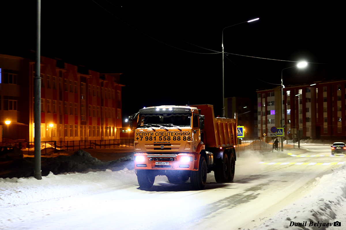 Ненецкий автономный округ, № А 800 ОК 83 — КамАЗ-65222-63