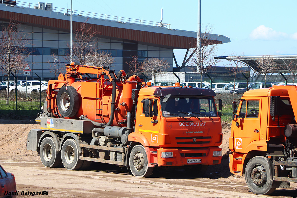 Санкт-Петербург, № А 402 СР 198 — КамАЗ-65115-A5(48)