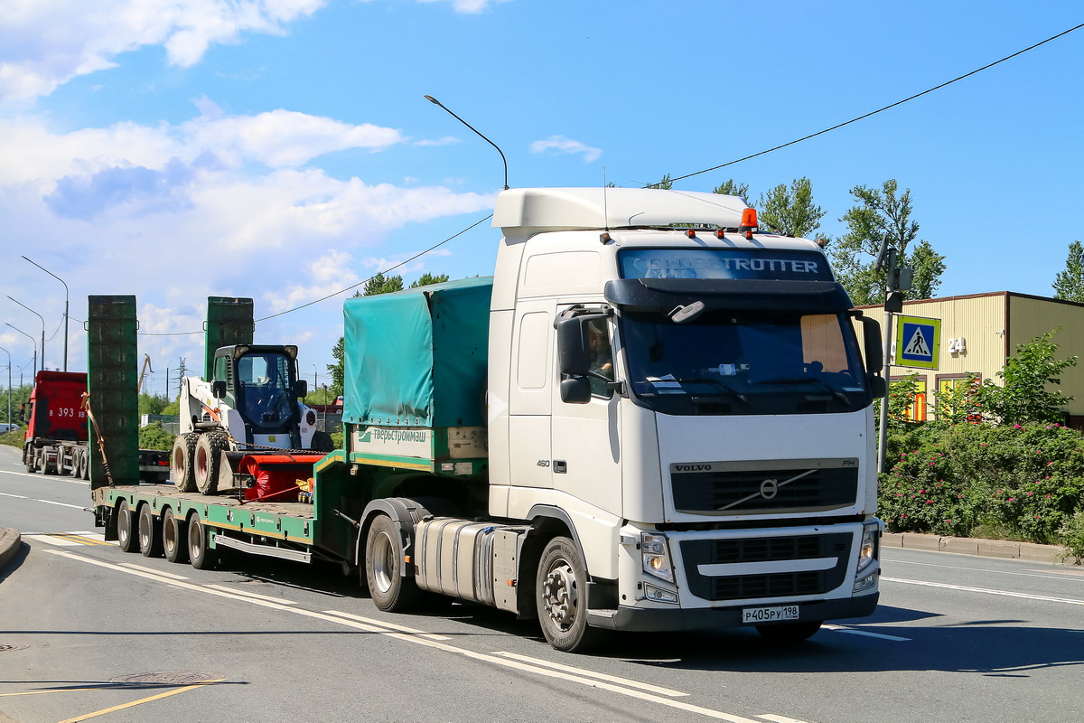 Санкт-Петербург, № Р 405 РУ 198 — Volvo ('2008) FH.460; Санкт-Петербург — Спецтехника с нечитаемыми на фото номерами