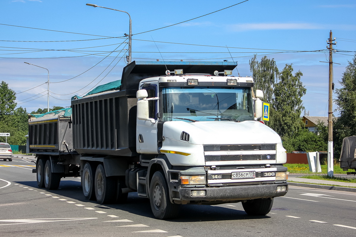 Санкт-Петербург, № С 856 СР 178 — Scania ('1996) T-Series (общ.м)