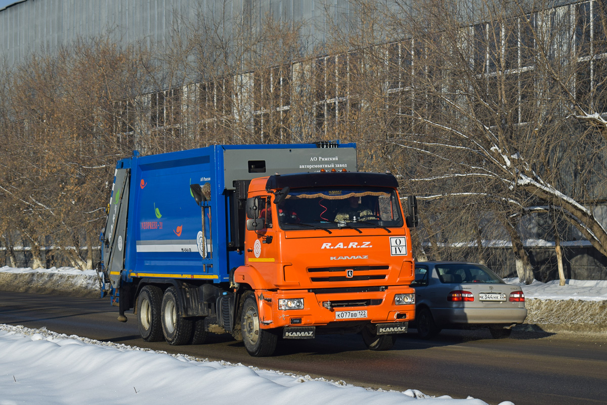 Алтайский край, № К 077 ВВ 122 — КамАЗ-65115-50