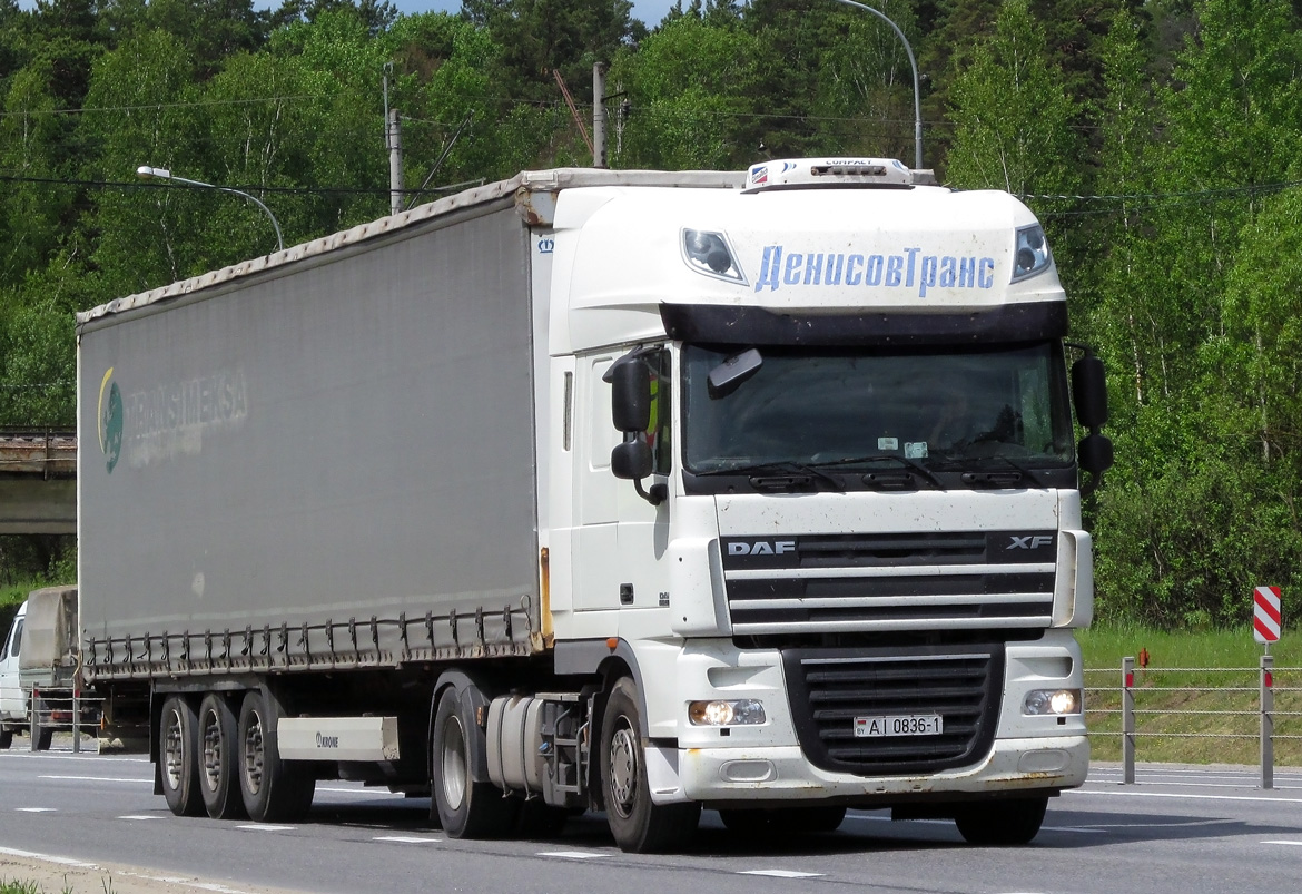 Брестская область, № АІ 0836-1 — DAF XF105 FT