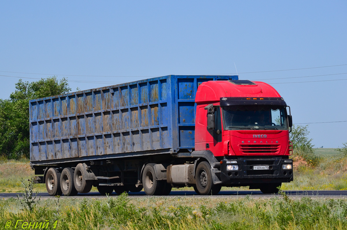 Краснодарский край, № Т 404 НН 93 — IVECO Stralis ('2002) 430