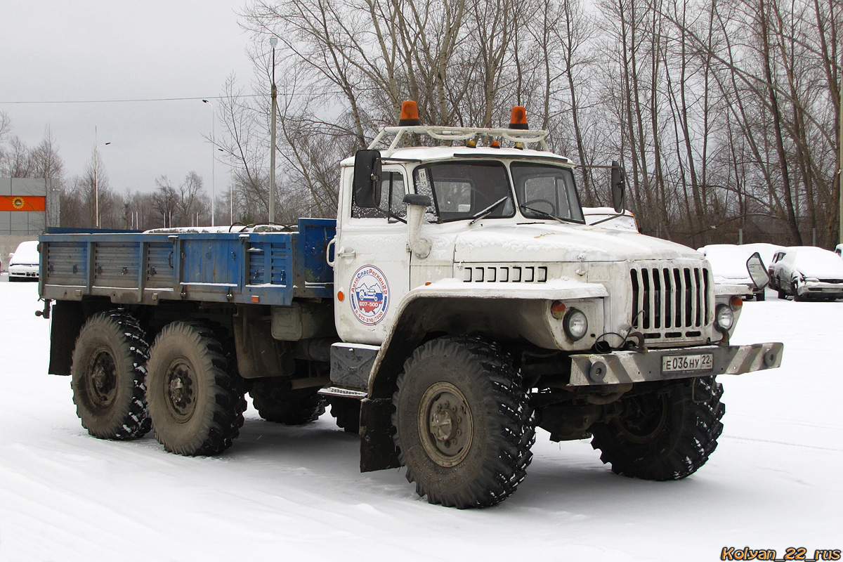 Алтайский край, № Е 036 НУ 22 — Урал-4320-01