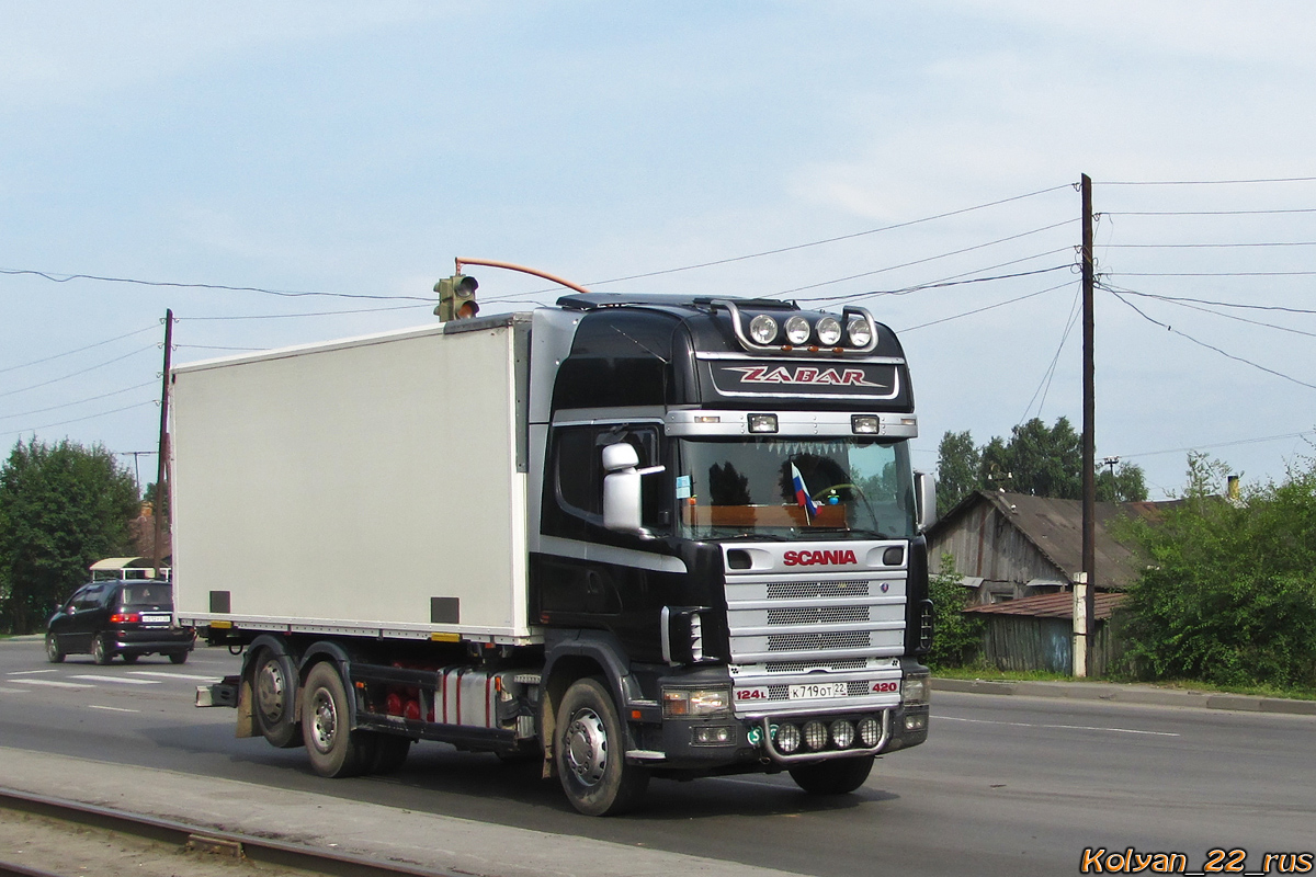 Алтайский край, № К 719 ОТ 22 — Scania ('1996) R124L