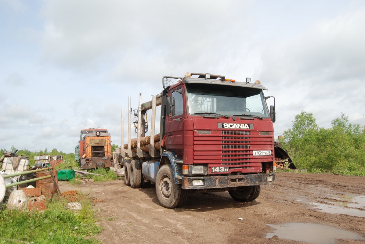 Архангельская область, № Е 931 ТН 29 — Scania (II) R143H