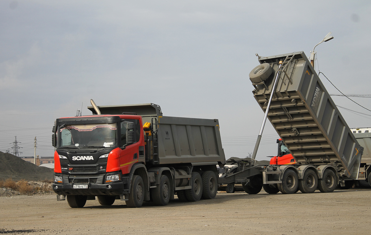 Челябинская область, № О 716 УЕ 174 — Scania ('2016) P440