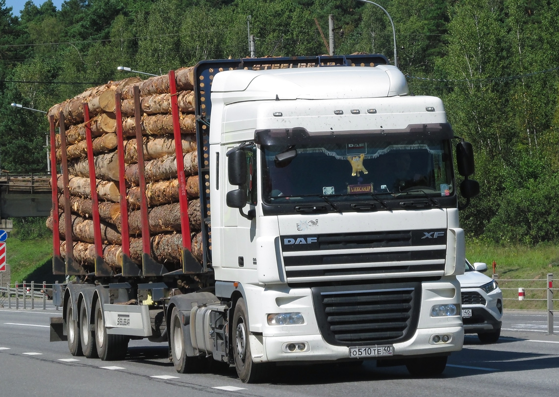 Калужская область, № О 510 ТЕ 40 — DAF XF105 FT