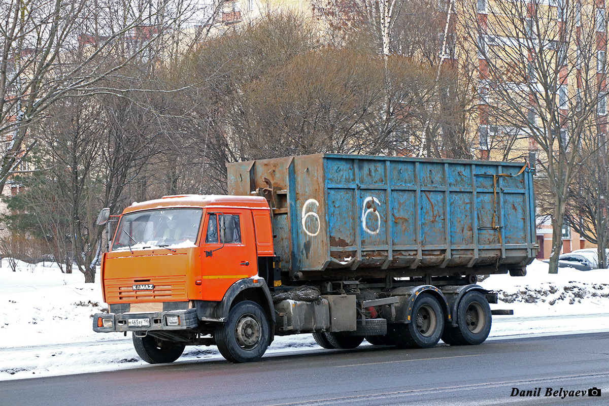 Санкт-Петербург, № К 465 ХЕ 198 — КамАЗ-65115-D3(97)