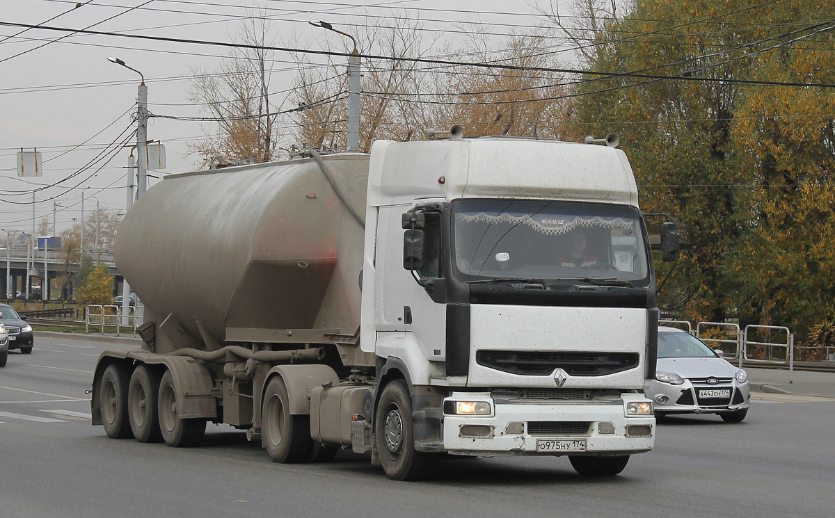 Челябинская область, № О 975 НУ 174 — Renault Premium ('1996)