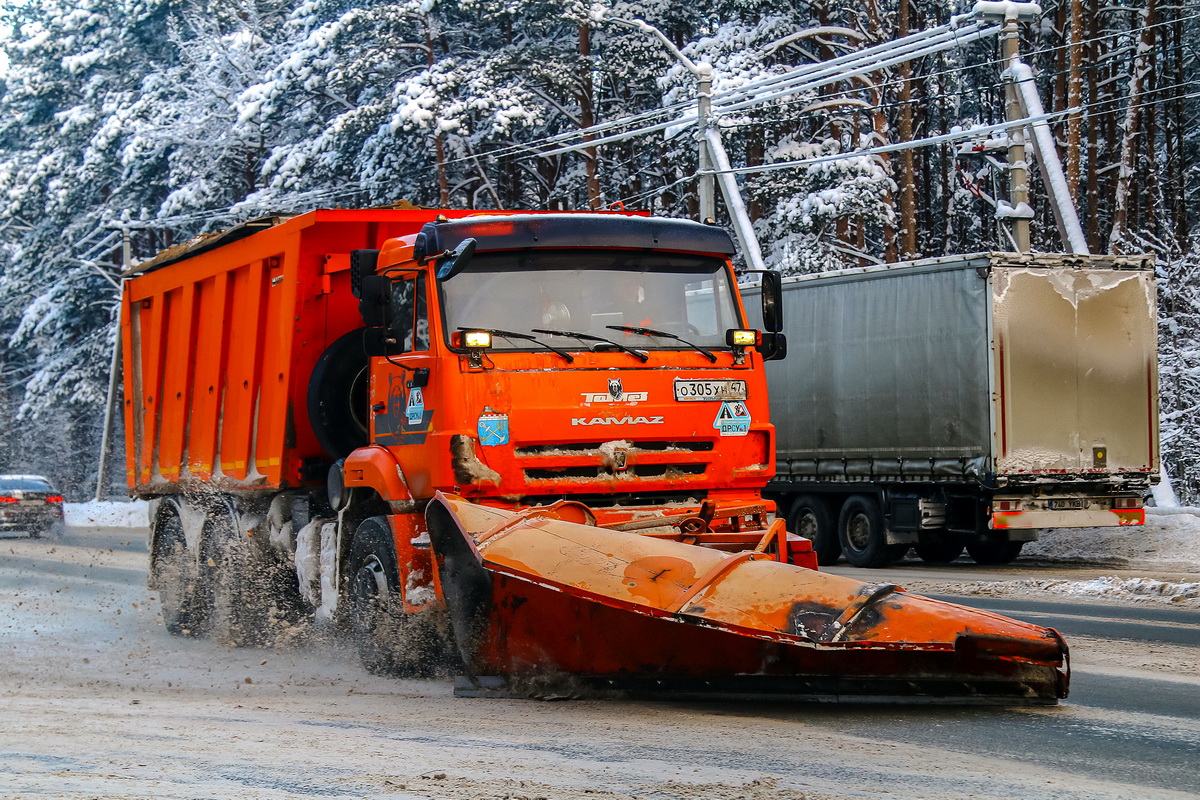 Ленинградская область, № О 305 ХН 47 — КамАЗ-6520-53