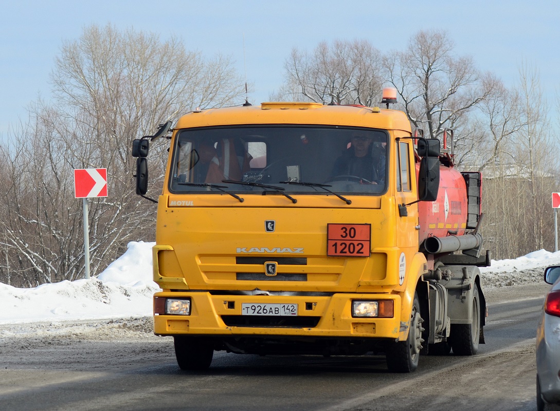 Кемеровская область, № Т 926 АВ 142 — КамАЗ-4308-H3(99)