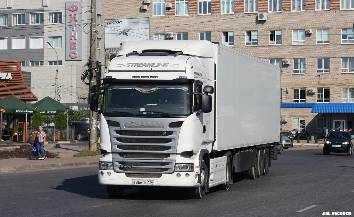 Ставропольский край, № В 866 НК 126 — Scania ('2013) R400