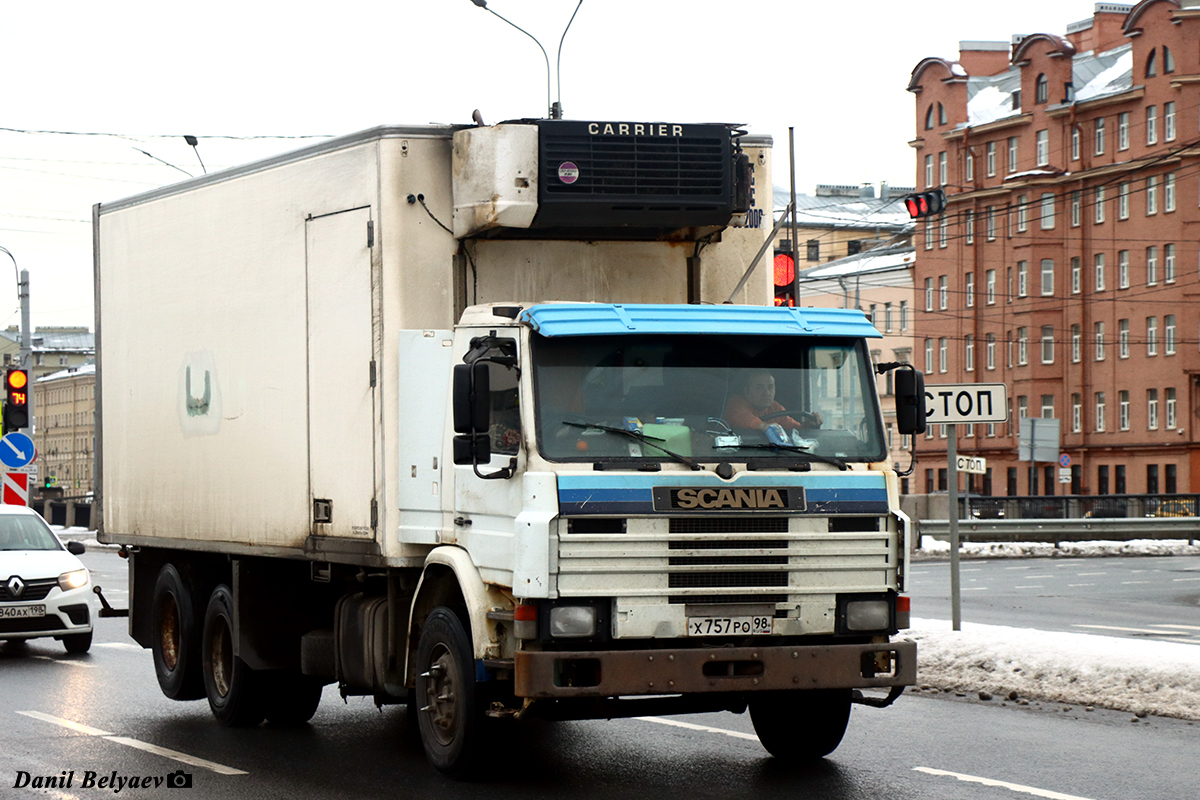 Санкт-Петербург, № Х 757 РО 98 — Scania (II) P93M