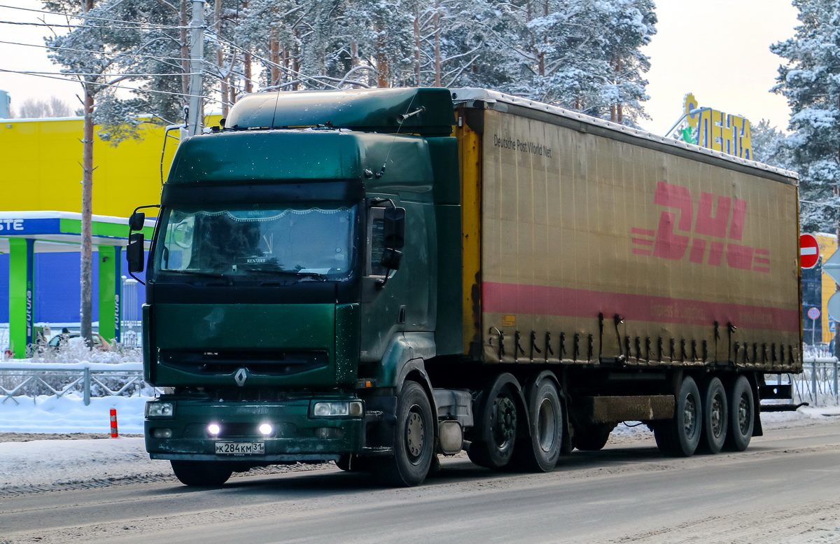 Белгородская область, № К 284 КМ 31 — Renault Premium ('1996)