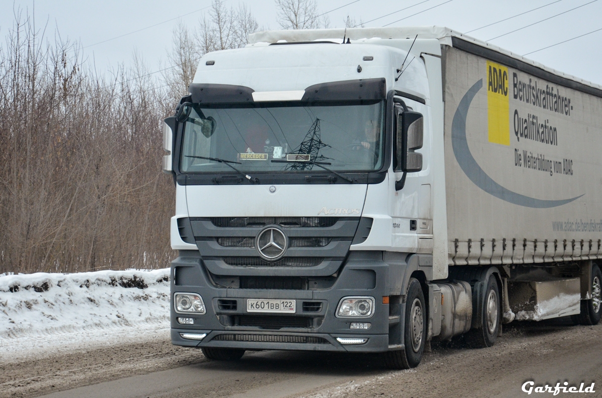 Алтайский край, № К 601 ВВ 122 — Mercedes-Benz Actros ('2009) 1844