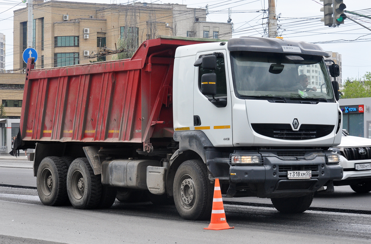 Омская область, № Т 318 ХМ 55 — Renault Kerax [X9P]