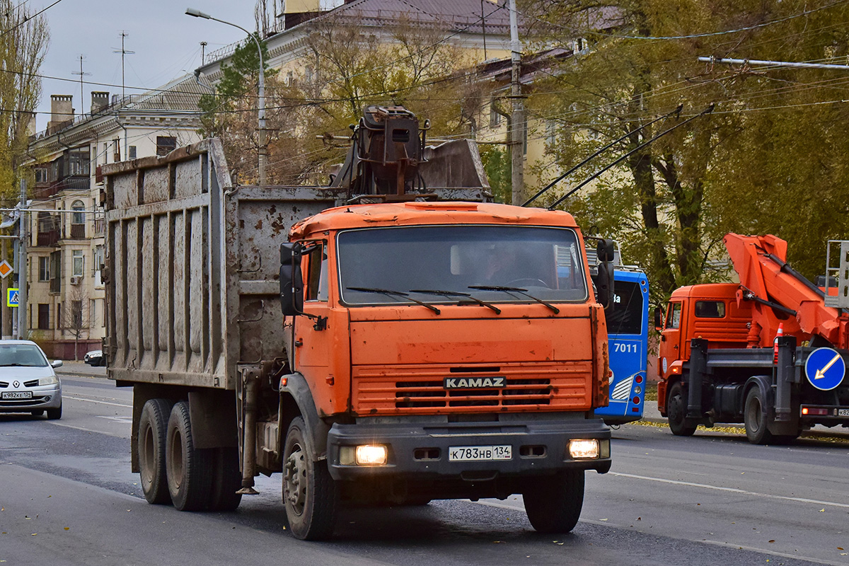 Волгоградская область, № К 783 НВ 134 — КамАЗ-65115-62