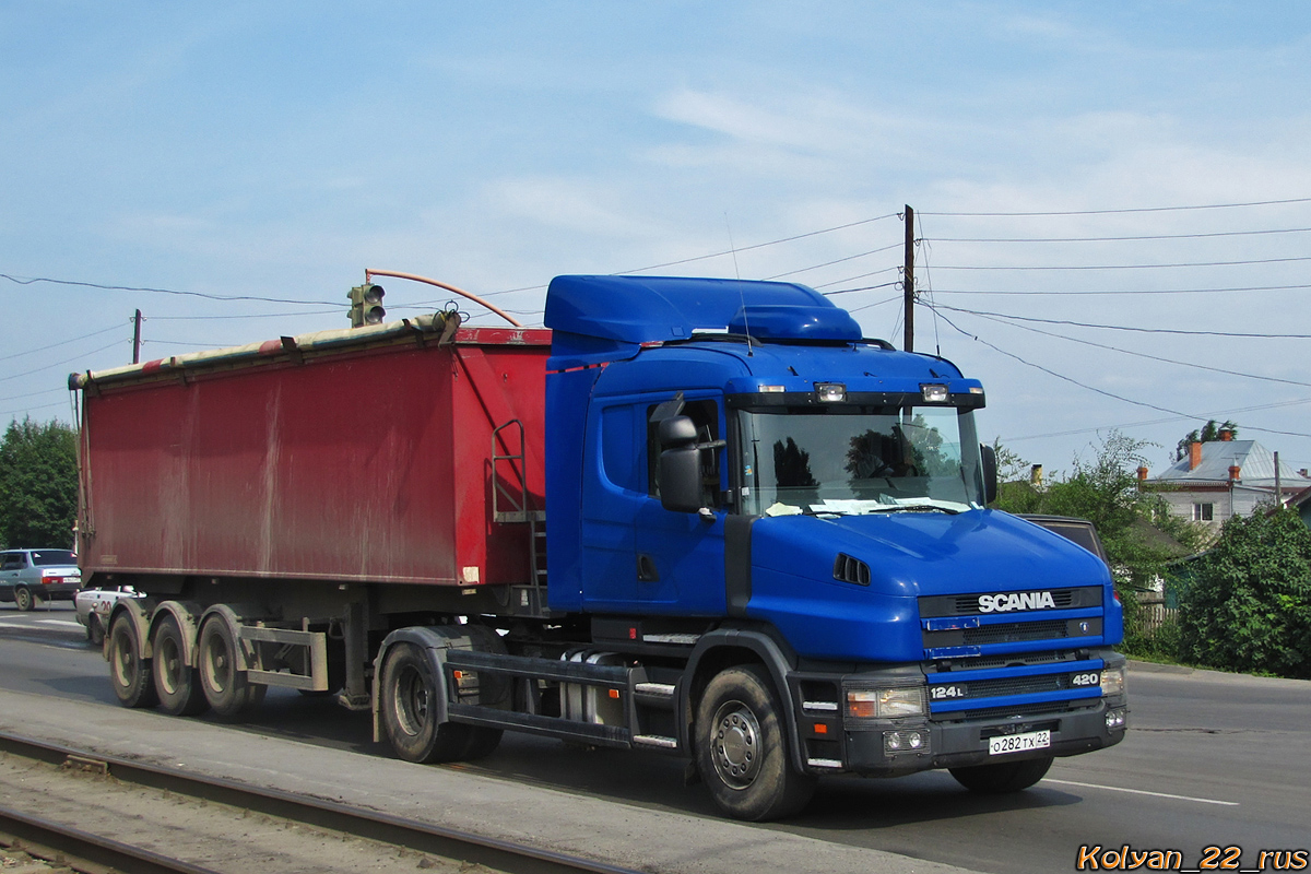 Алтайский край, № О 282 ТХ 22 — Scania ('1996) T-Series 124L