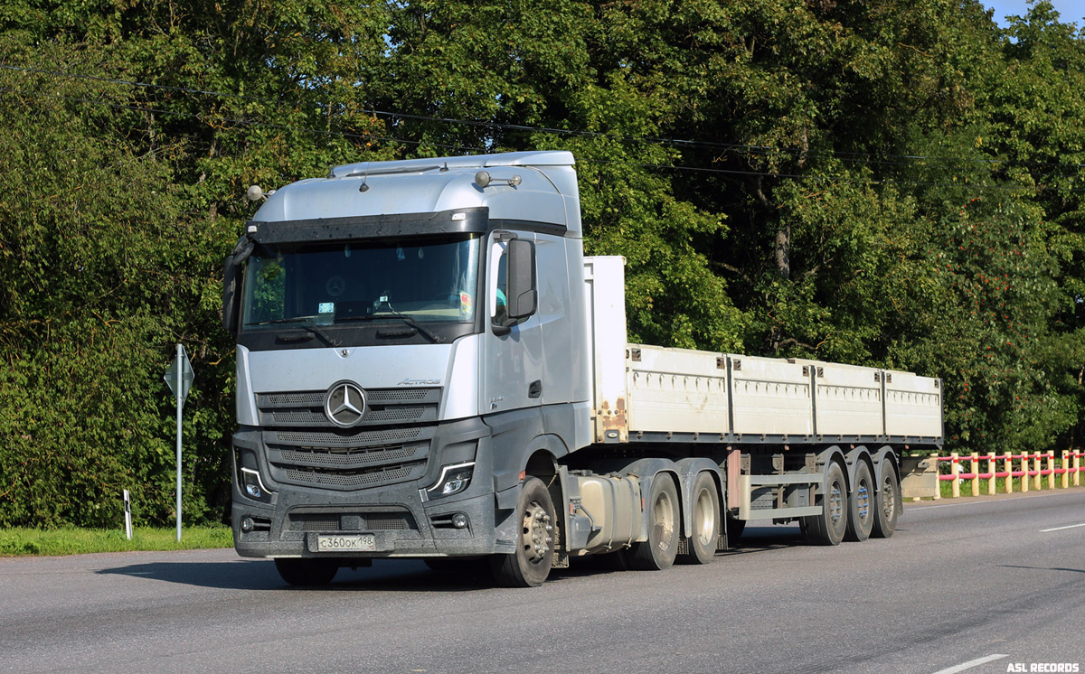 Санкт-Петербург, № С 360 ОК 198 — Mercedes-Benz Actros ('2022) [LRD]