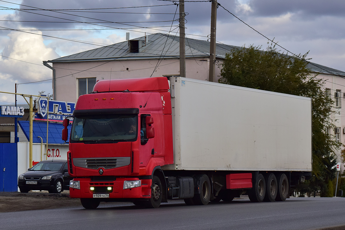 Волгоградская область, № Р 939 ТН 34 — Renault Premium ('2006) [X9P]