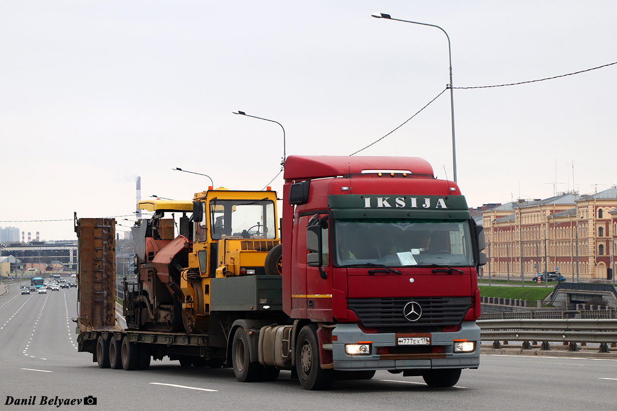 Санкт-Петербург, № М 777 ЕХ 178 — Mercedes-Benz Actros ('1997) 1840