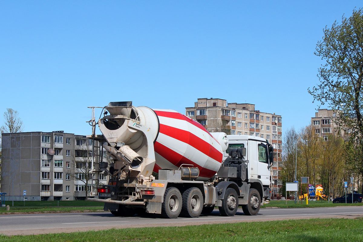 Литва, № MIU 973 — Mercedes-Benz Actros ('2009) 4141