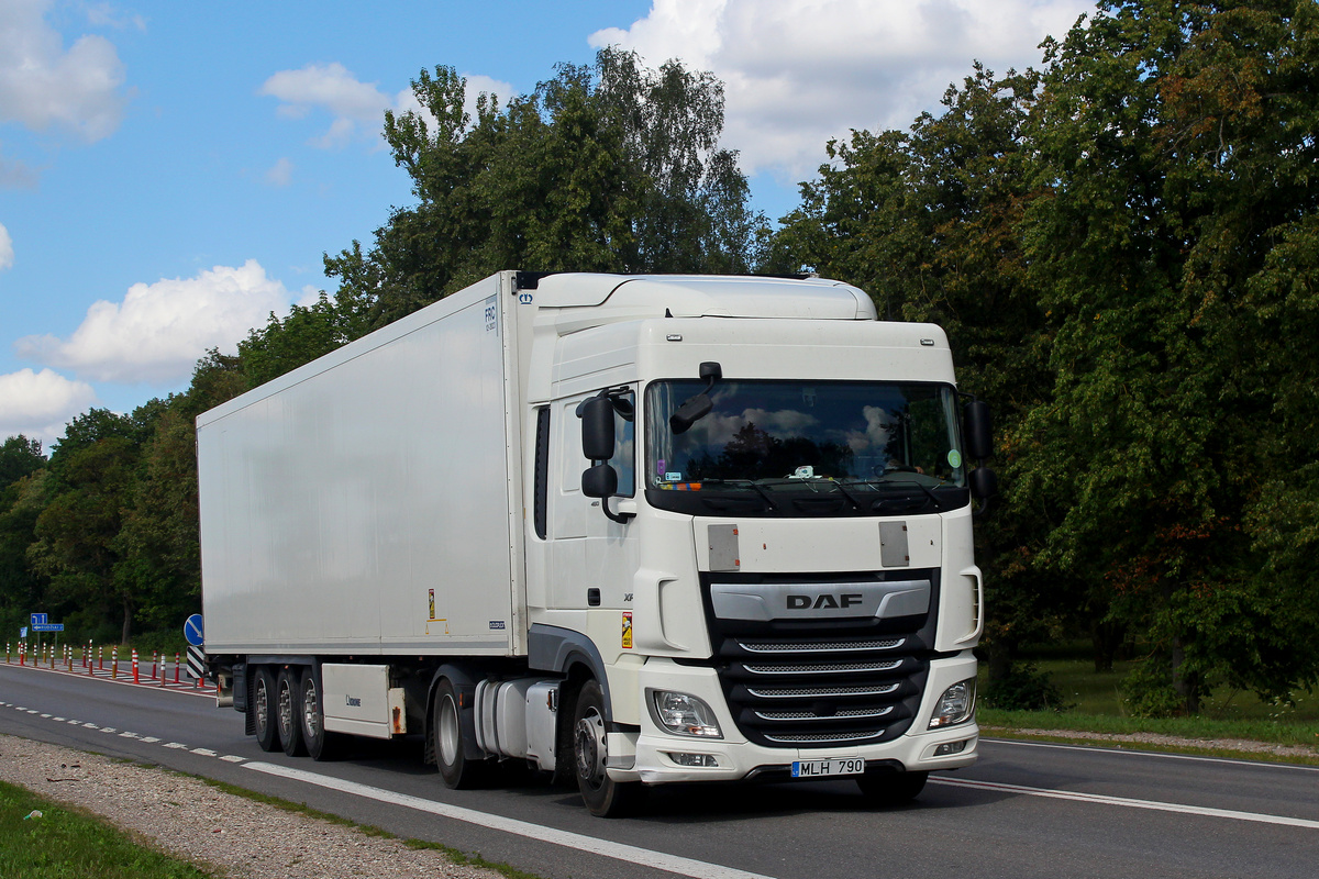 Литва, № MLH 790 — DAF XF Euro6 FT