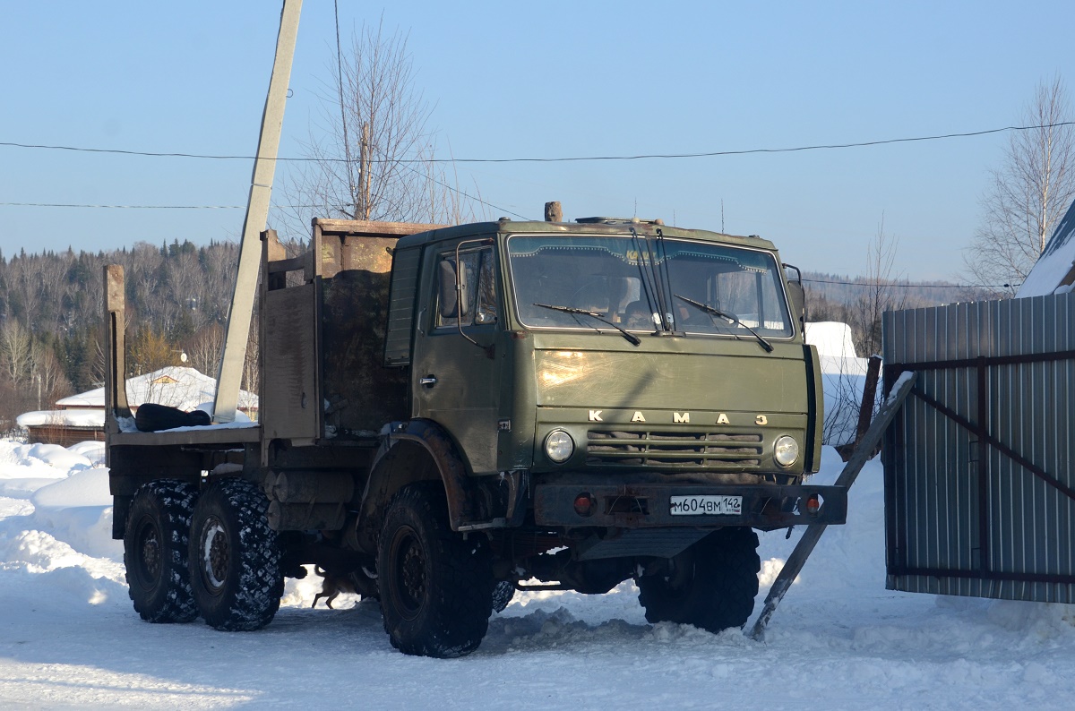 Кемеровская область, № М 604 ВМ 142 — КамАЗ-43101