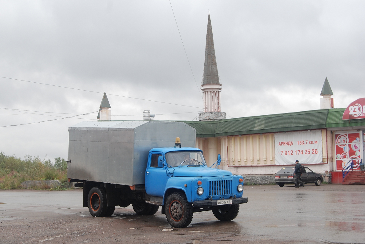 Коми, № О 800 РР 11 — ГАЗ-52-01