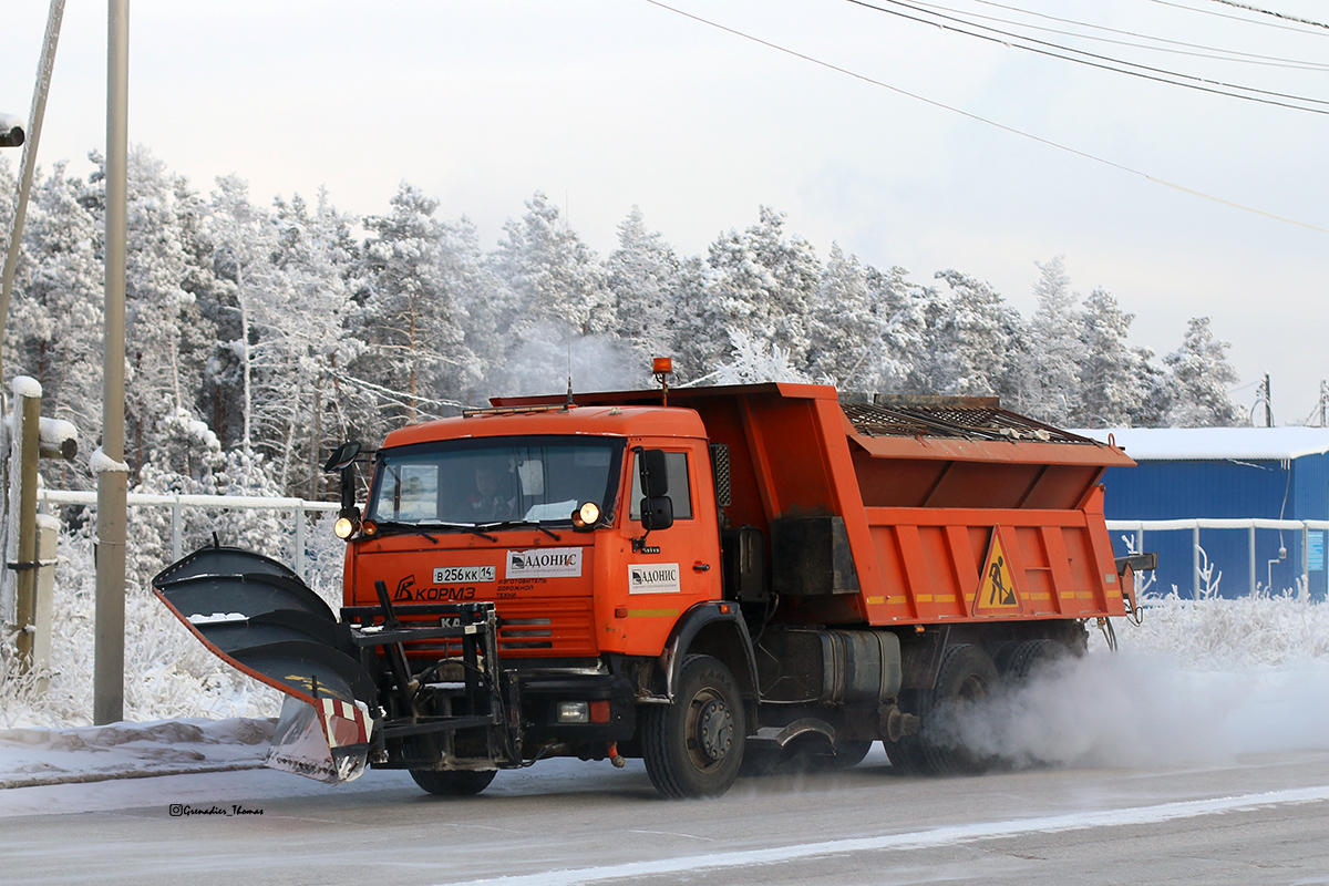 Саха (Якутия), № В 256 КК 14 — КамАЗ-65115-62