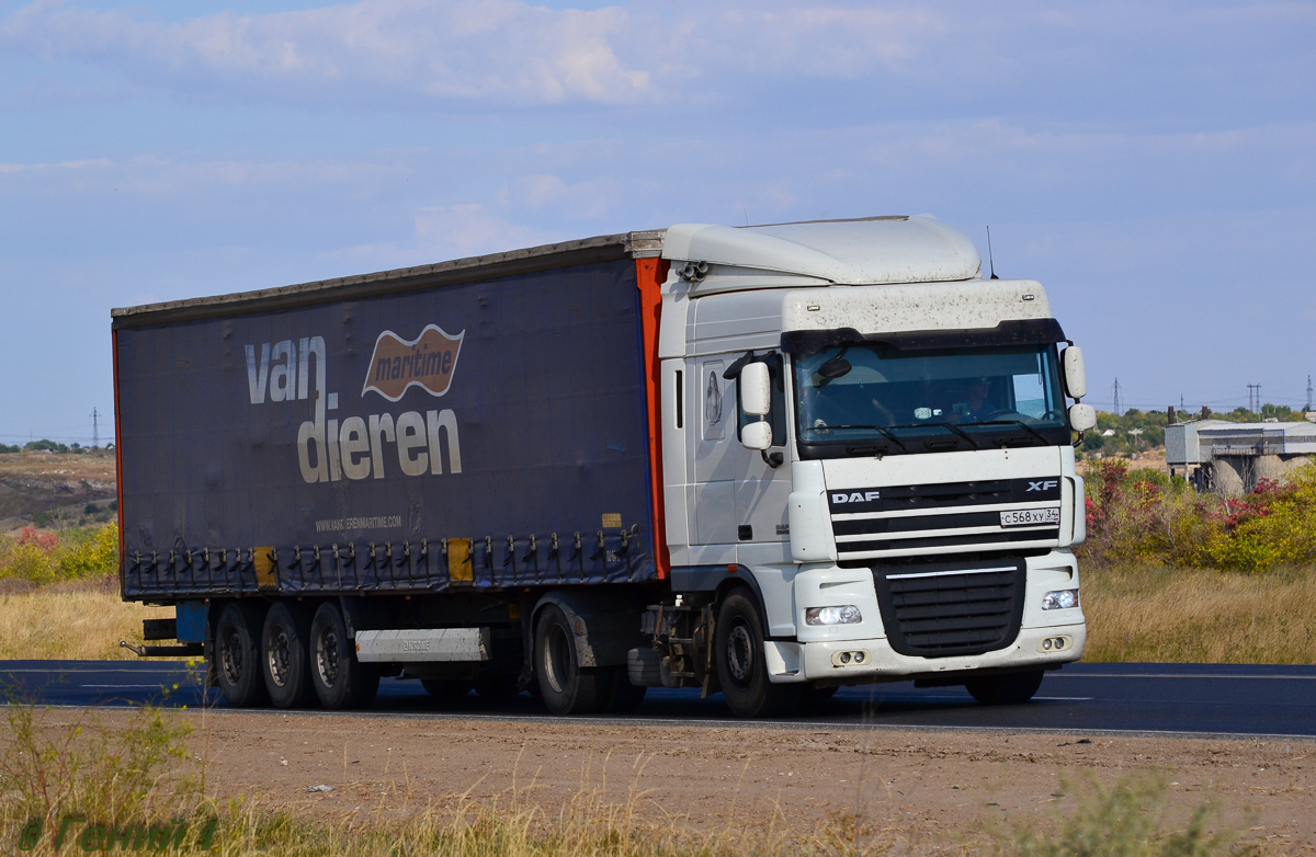 Волгоградская область, № С 568 ХУ 34 — DAF XF105 FT