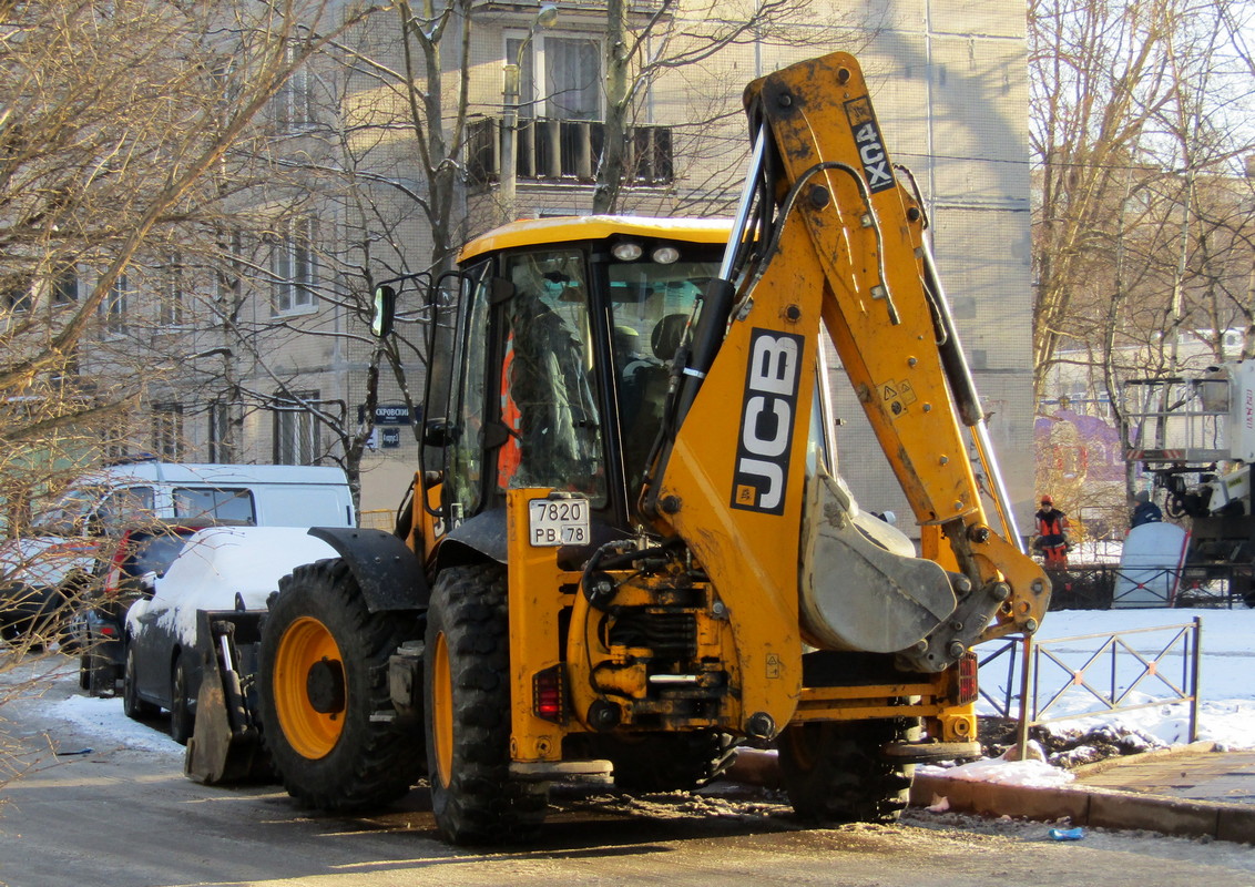 Санкт-Петербург, № 7820 РВ 78 — JCB 4CX